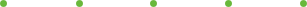 Row five, lime-colored dots